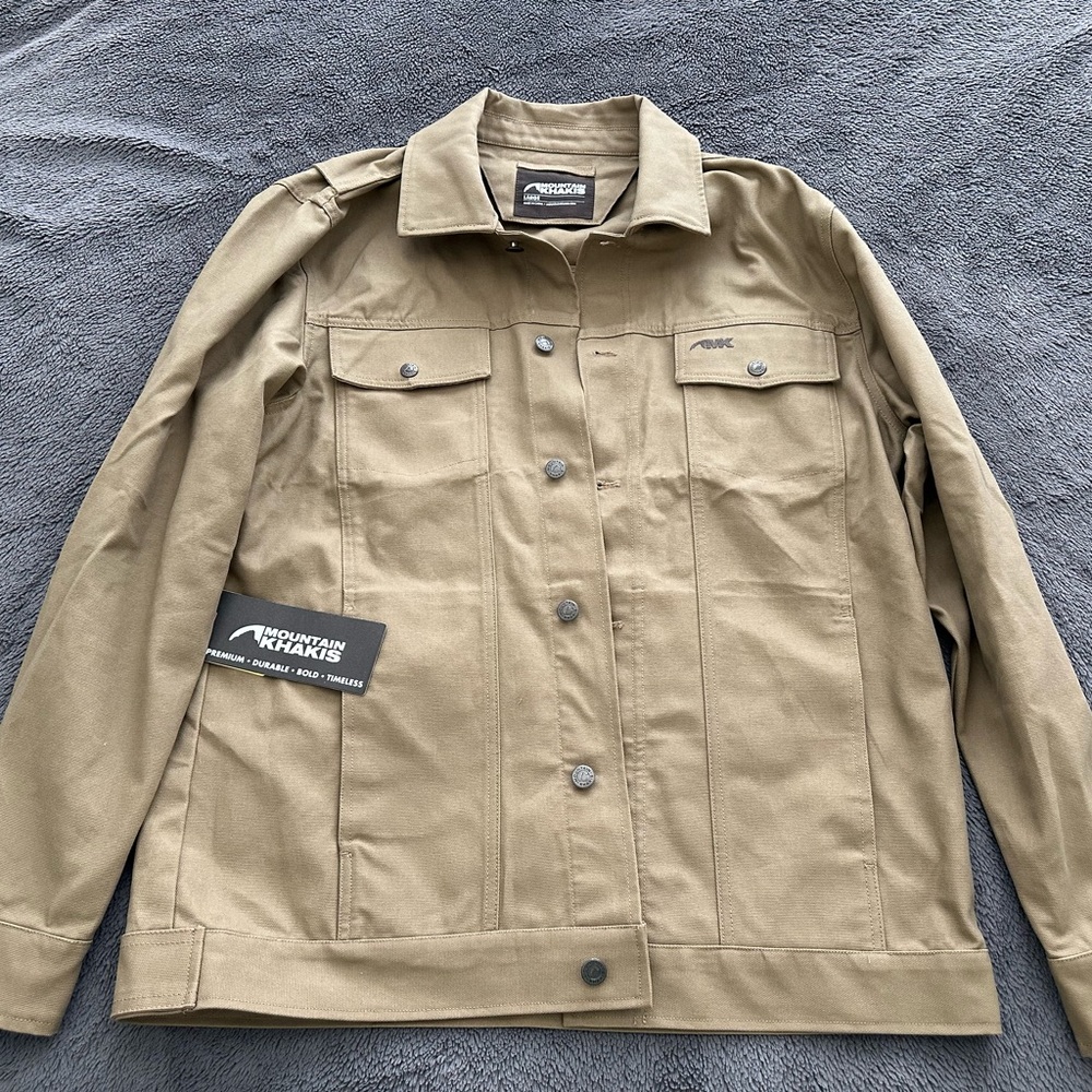 Mountain Khaki utility jacket